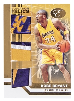 2009 Topps Elevation "Relics" #ETP-KB Kobe Bryant Triple Game Used Patch Card (#1/9)
